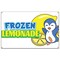 Signmission Frozen Lemonade Banner Concession Stand Food Truck Single Sided B-72 Frozen Lemonade19 - alternate 1